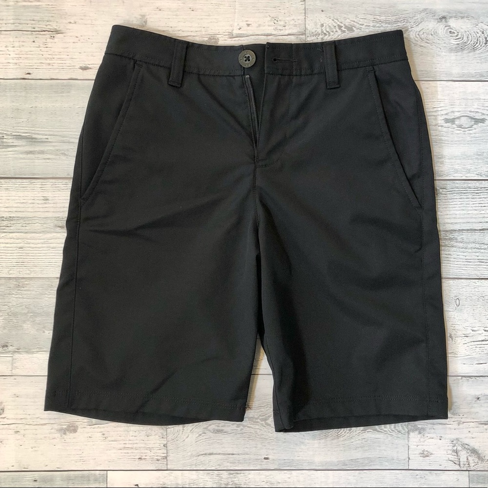 Boys Under Armour Golf Short Black
